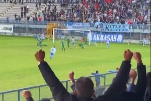 Il gol di Mannina fa esplodere l&#039;Esseneto nei minuti di recupero.