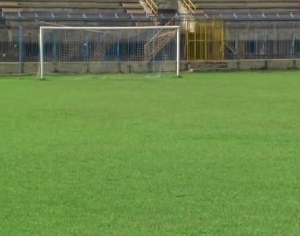 Stadio “Esseneto”, manto erboso in manutenzione