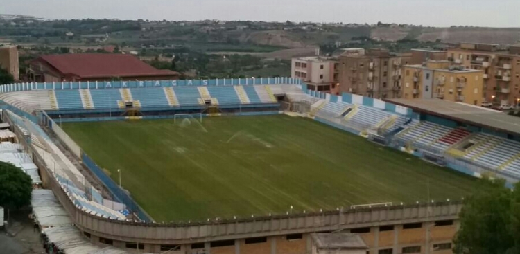 Illuminazione stadio Esseneto. Ok del Comune di Agrigento.