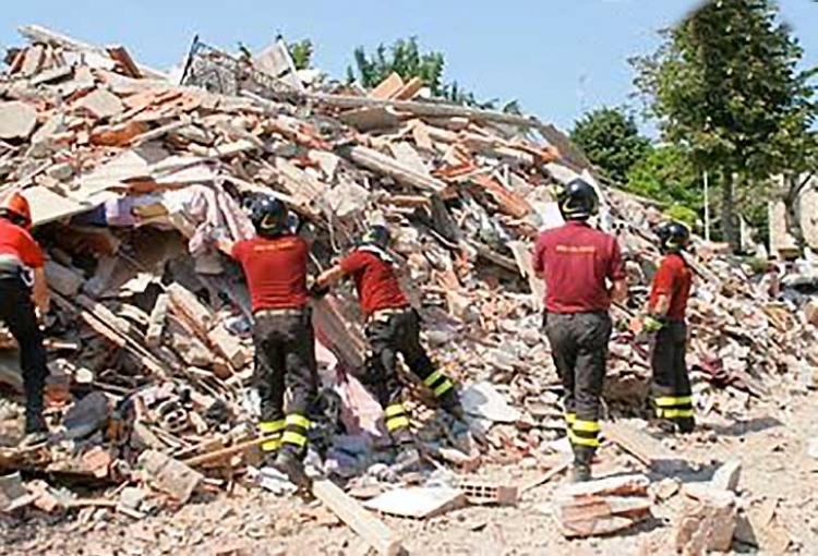Fortitudo Moncada Agrigento e Croce Rossa Italiana in aiuto delle popolazioni colpite dal sisma