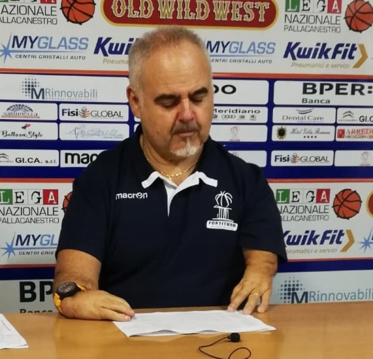 Franco Ciani, coach della Fortitudo Moncada Agrigento, commenta la gara vinta con Cassino.